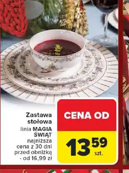 Carrefour Zastawa stołowa oferta