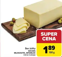 Carrefour Ser żółty GOUDA MLEKOVITA, SPOMLEK oferta