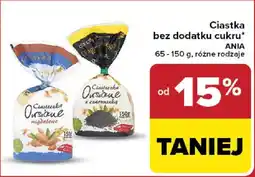 Carrefour Ciastka bez dodatku cukru ANIA oferta