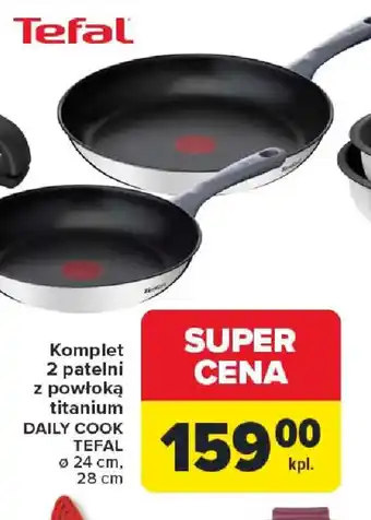 Carrefour Komplet 2 patelni oferta