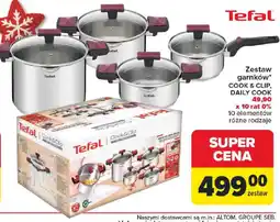 Carrefour Zestaw garnków Tefal oferta