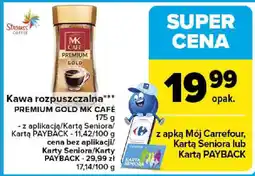 Carrefour Kawa rozpuszczalna PREMIUM GOLD MK CAFÉ oferta