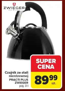 Carrefour Czajnik ze stali nierdzewnej oferta