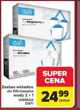 Carrefour Zestaw wkładów do filtrowania wody oferta