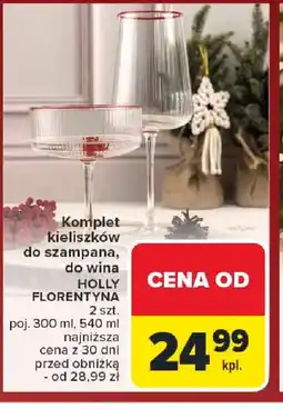 Carrefour Komplet kieliszków oferta