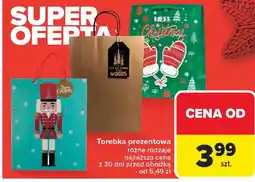 Carrefour Torebka prezentowa oferta