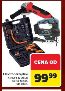 Carrefour Elektronarzędzie KRAFT & DELE oferta