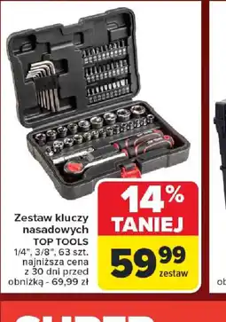 Carrefour Zestaw kluczy nasadowych oferta