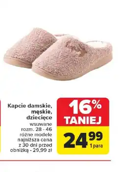 Carrefour Kapcie oferta