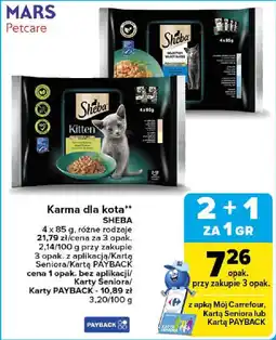 Carrefour Karma dla kota SHEBA oferta
