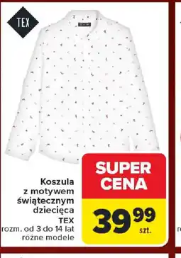 Carrefour Koszula z motywem świątecznym oferta