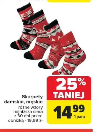 Carrefour Skarpety oferta