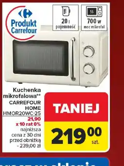 Carrefour Kuchenka mikrofalowa oferta