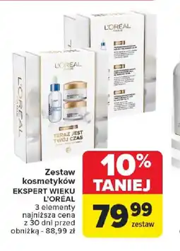Carrefour Zestaw kosmetyków EKSPERT WIEKU L'OREAL oferta