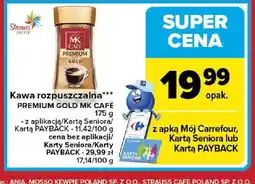 Carrefour Kawa rozpuszczalna PREMIUM GOLD MK CAFÉ oferta