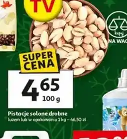 Auchan Pistacje solone drobne oferta