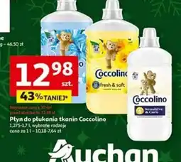Auchan Płyn do płukania tkanin Coccolino oferta