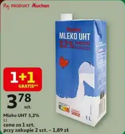 Auchan Mleko UHT oferta