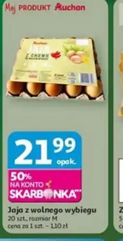 Auchan Jaja z wolnego wybiegu oferta