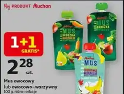 Auchan Mus owocowy oferta