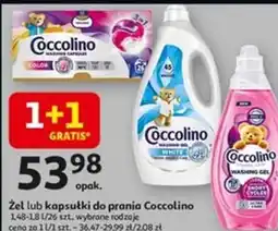 Auchan Zel lub kapsułki do prania Coccolino oferta
