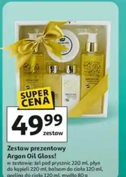 Auchan Zestaw prezentowy Argan Oil Gloss! oferta