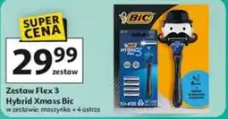 Auchan Zestaw Flex 3 Hybrid Xmass Bic oferta