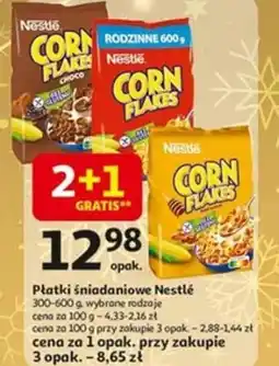 Auchan Płatki śniadaniowe Nestlé oferta