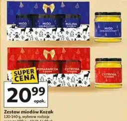Auchan Zestaw miodów Kozak oferta