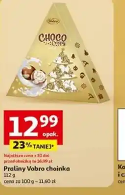 Auchan Praliny Vobro choinka oferta
