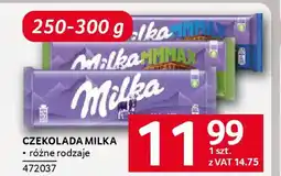 Selgros Czekolada milka oferta