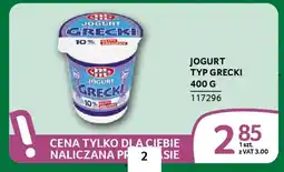 Selgros Jogurt typ grecki oferta