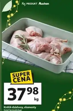 Auchan Królik dzielony oferta