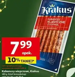 Auchan Kabanosy wieprzowe oferta