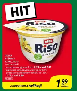 Selgros Deser ryżowy oferta