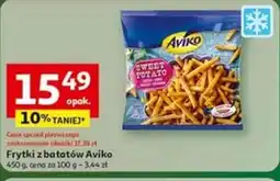 Auchan Frytki z batatów Aviko oferta