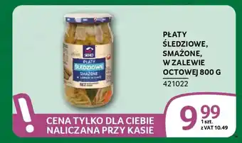 Selgros Płaty śledziowe, smażone, w zalewie octowej oferta