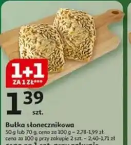 Auchan Bułka słonecznikowa oferta