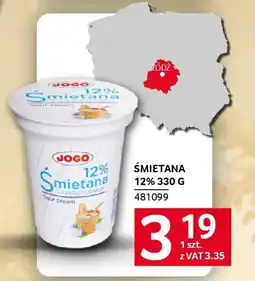 Selgros Śmietana 12% oferta