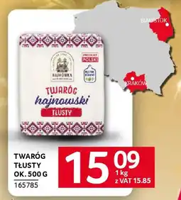 Selgros Twaróg tłusty oferta