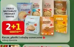 Auchan Kasze, płatki i otręby oferta