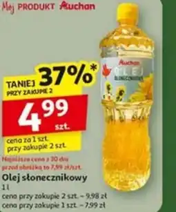 Auchan Olej słonecznikowy oferta