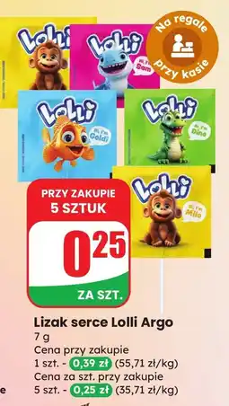 Dino Lizak serce Lolli Argo oferta