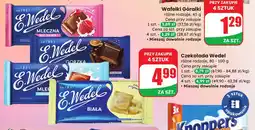 Dino Czekolada Wedel różne rodzaje oferta