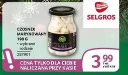 Selgros Czosnek marynowany oferta
