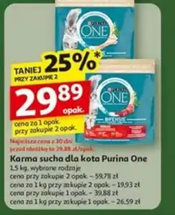 Auchan Karma sucha dla kota Purina One oferta