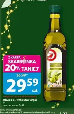 Auchan Oliwa z oliwek extra virgin oferta