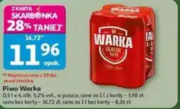 Auchan Piwo Warka oferta