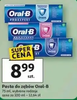 Auchan Pasta do zębów Oral-B oferta