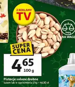 Auchan Pistacje solone drobne luzem lub w opakowaniu 1 kg Auchan oferta